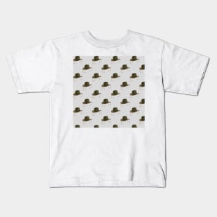 Cork Hat - Light Gray Kids T-Shirt